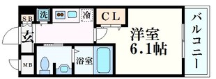 エスリード西宮北口第2の物件間取画像